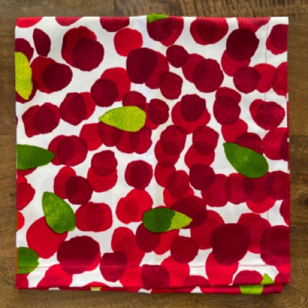 Crate&Barrel Holiday Cloth Napkins (set of 6)